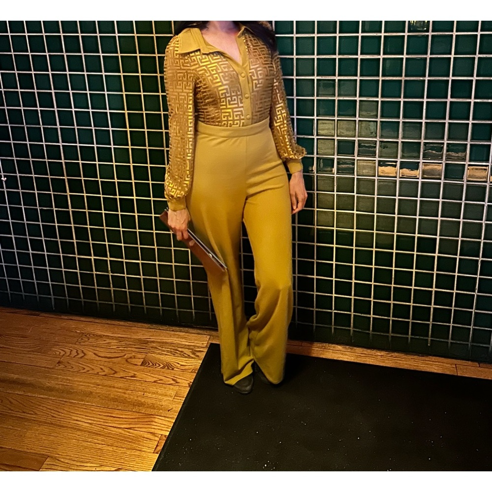 Making Money Moves Jumpsuit - Chartreuse Jumpsuit small new with tags